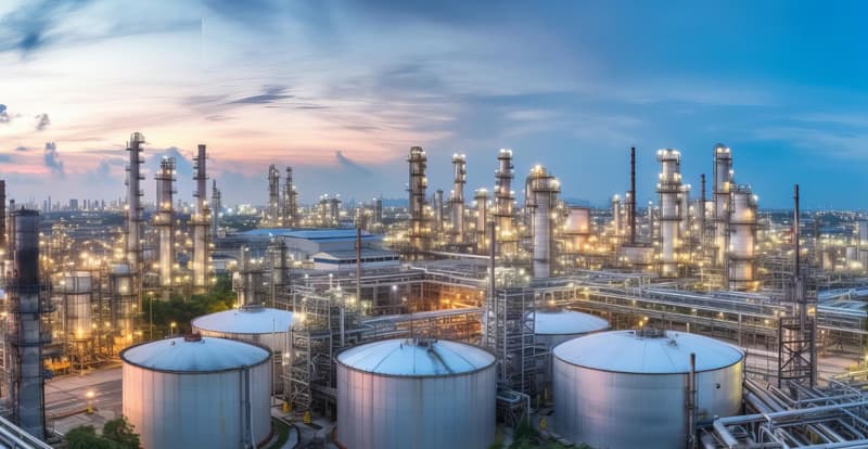 oil refinery case study